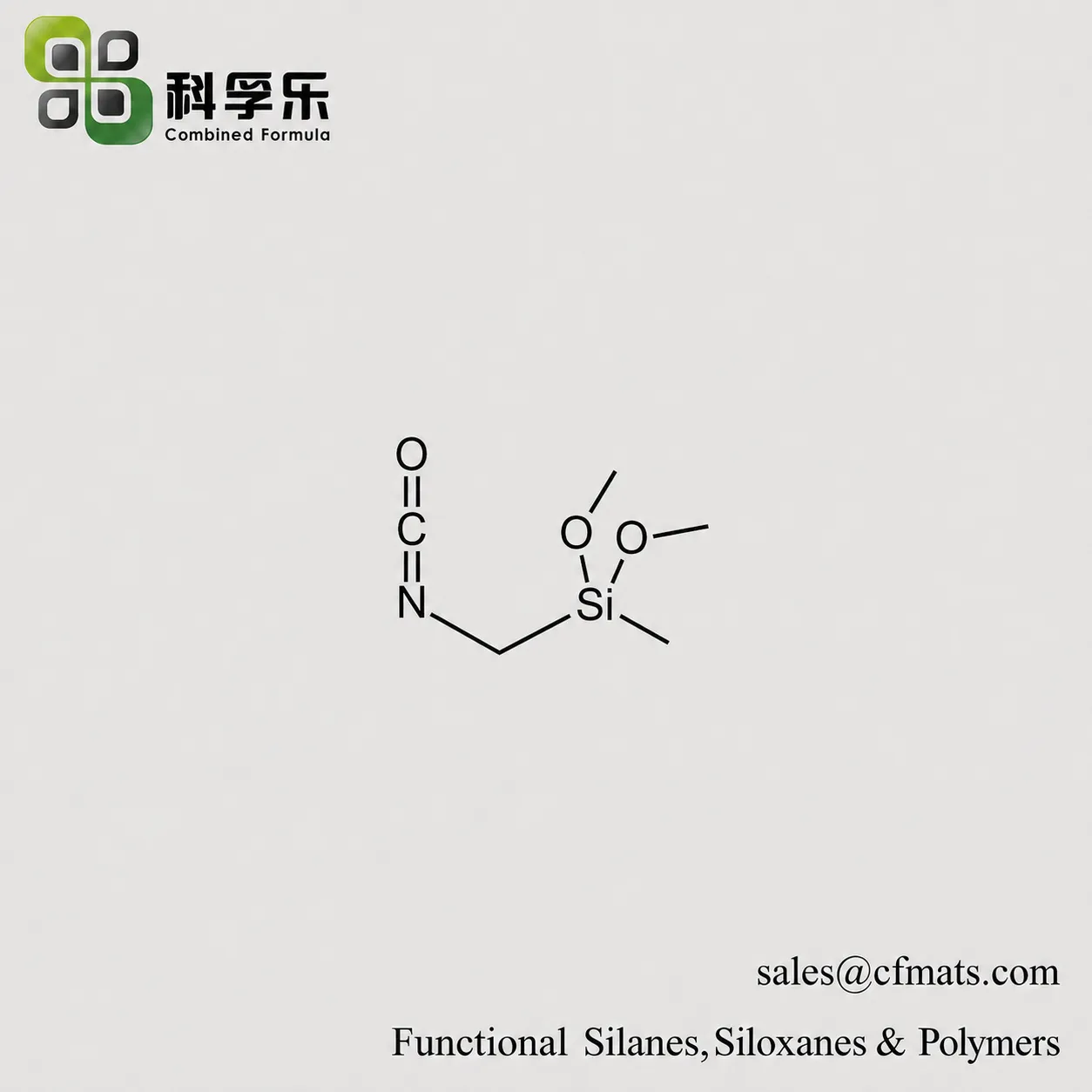 (Isocyanatomethyl)methyldimethoxysilane